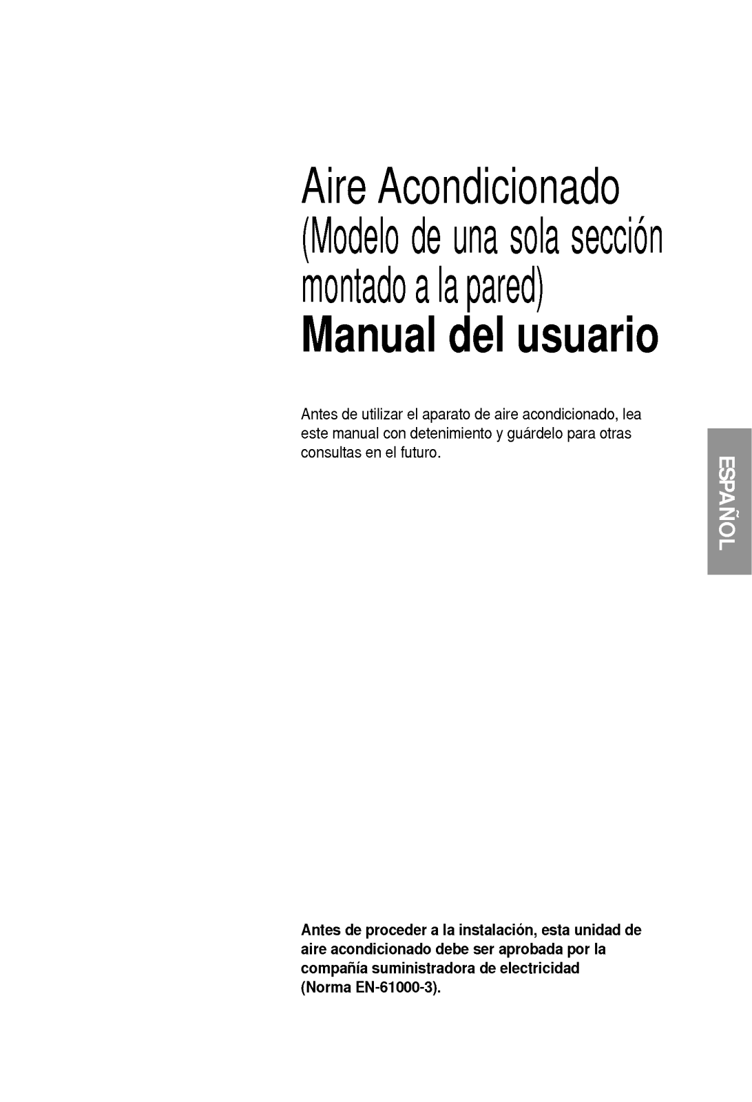 Lg LS-T246AAL user Manual