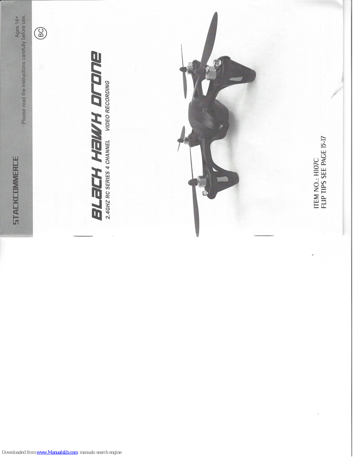 StackCommerce H107C Instruction Manual