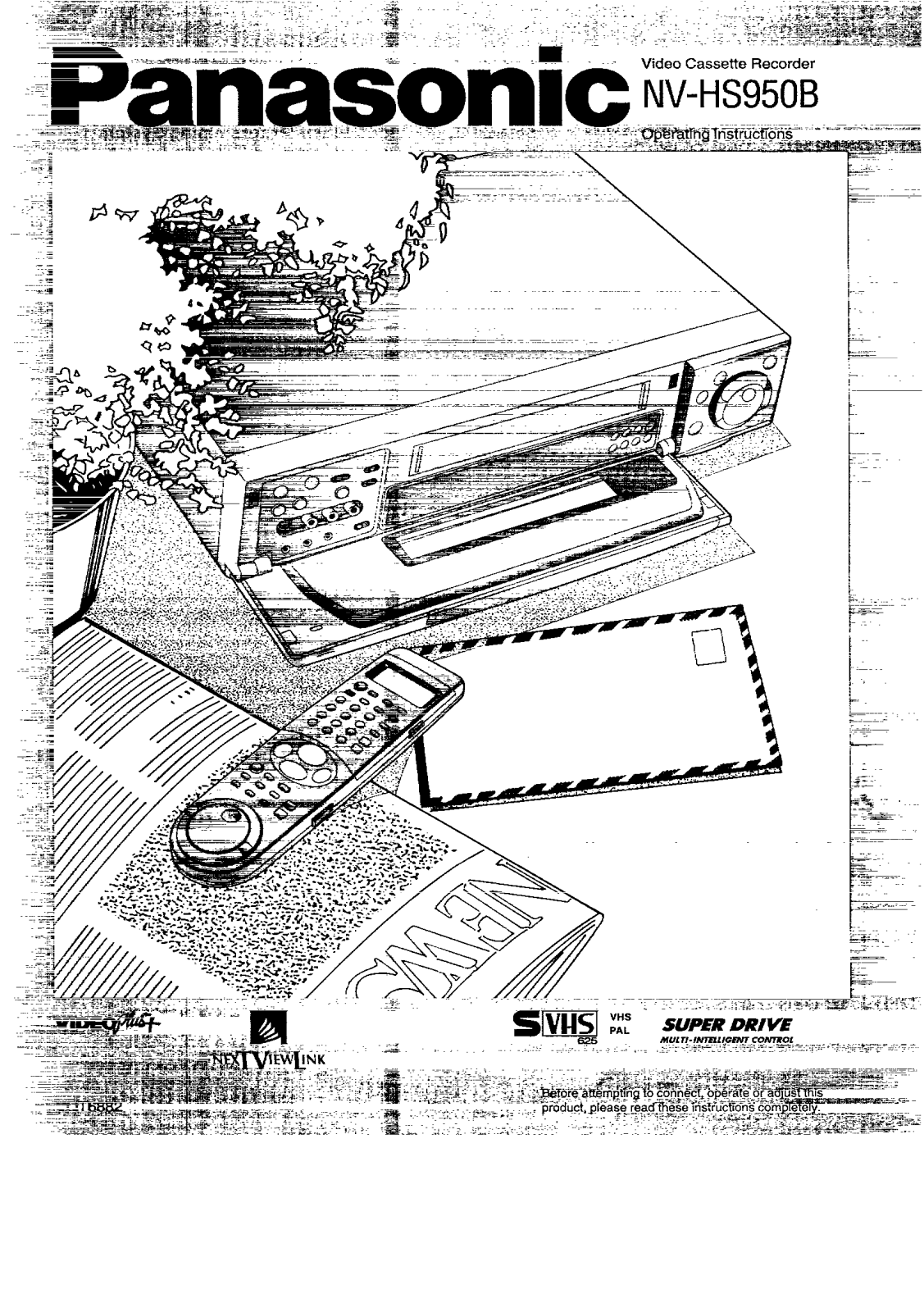 Panasonic NV-HS950B User Manual