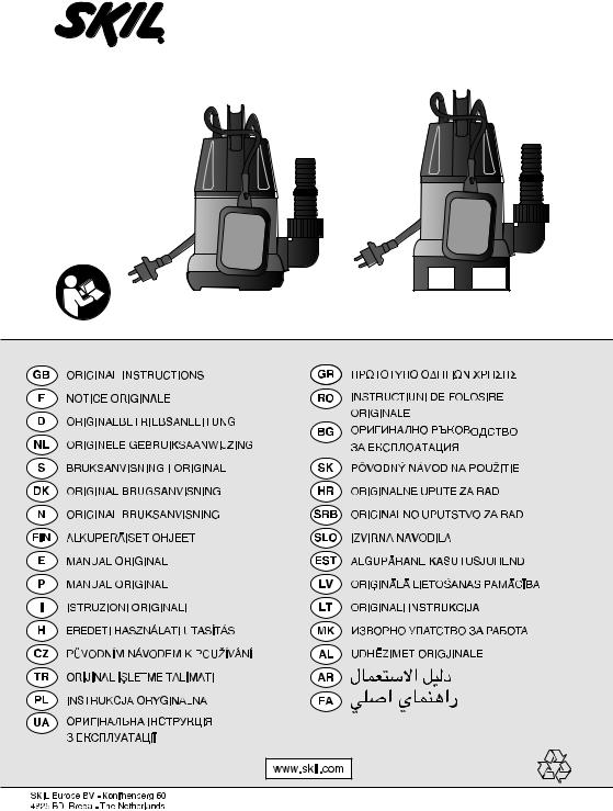 SKIL 0805, 0810 ORIGINAL INSTRUCTIONS