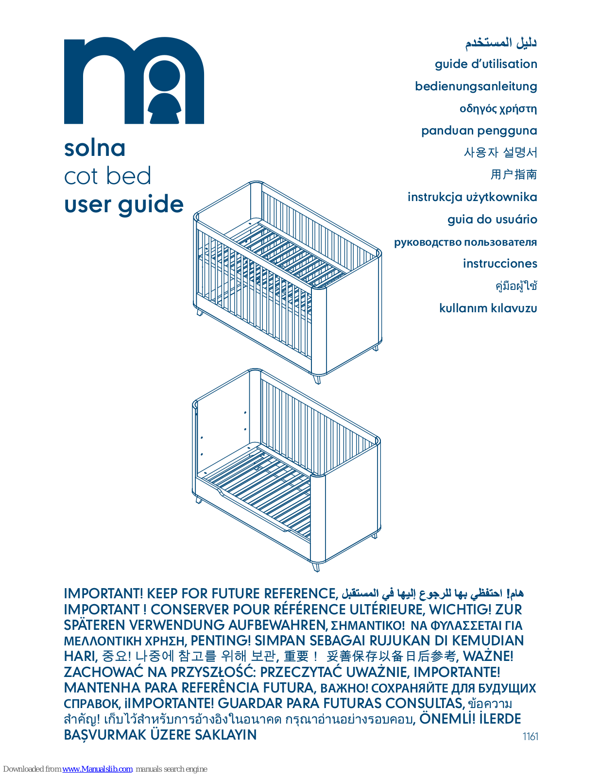 mothercare solna User Manual