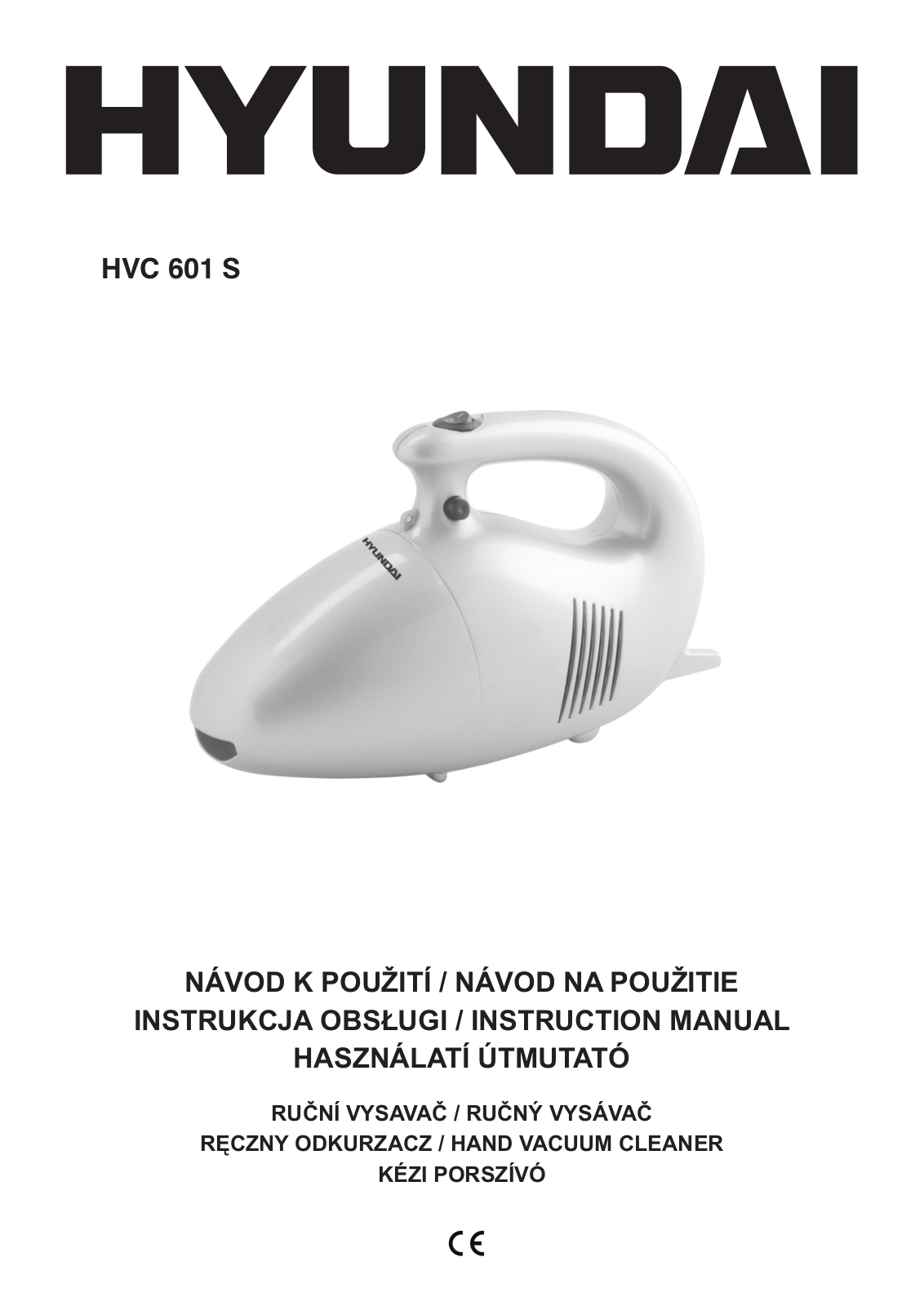 Hyundai HVC 601S User Manual