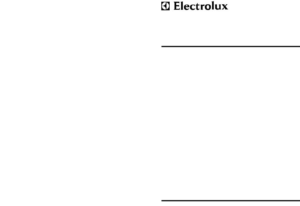 Electrolux EOB 3711 X Manual