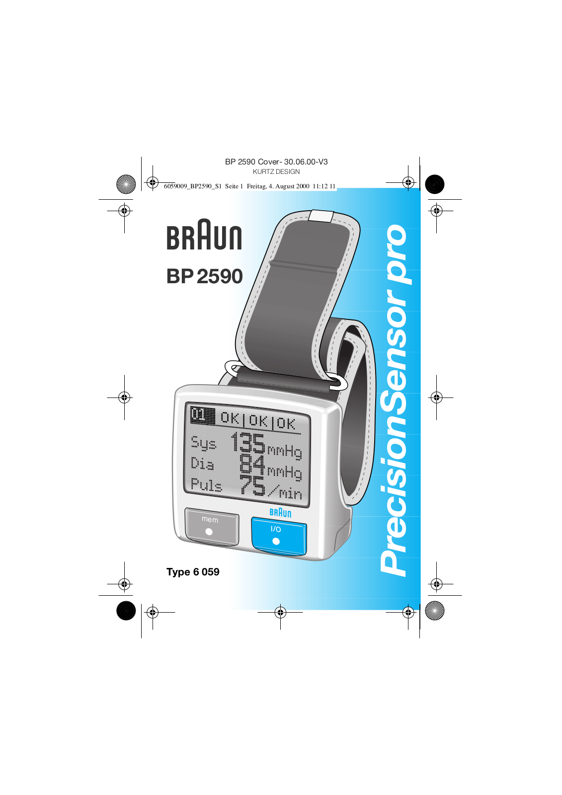 KAZ BP 2590 User Manual