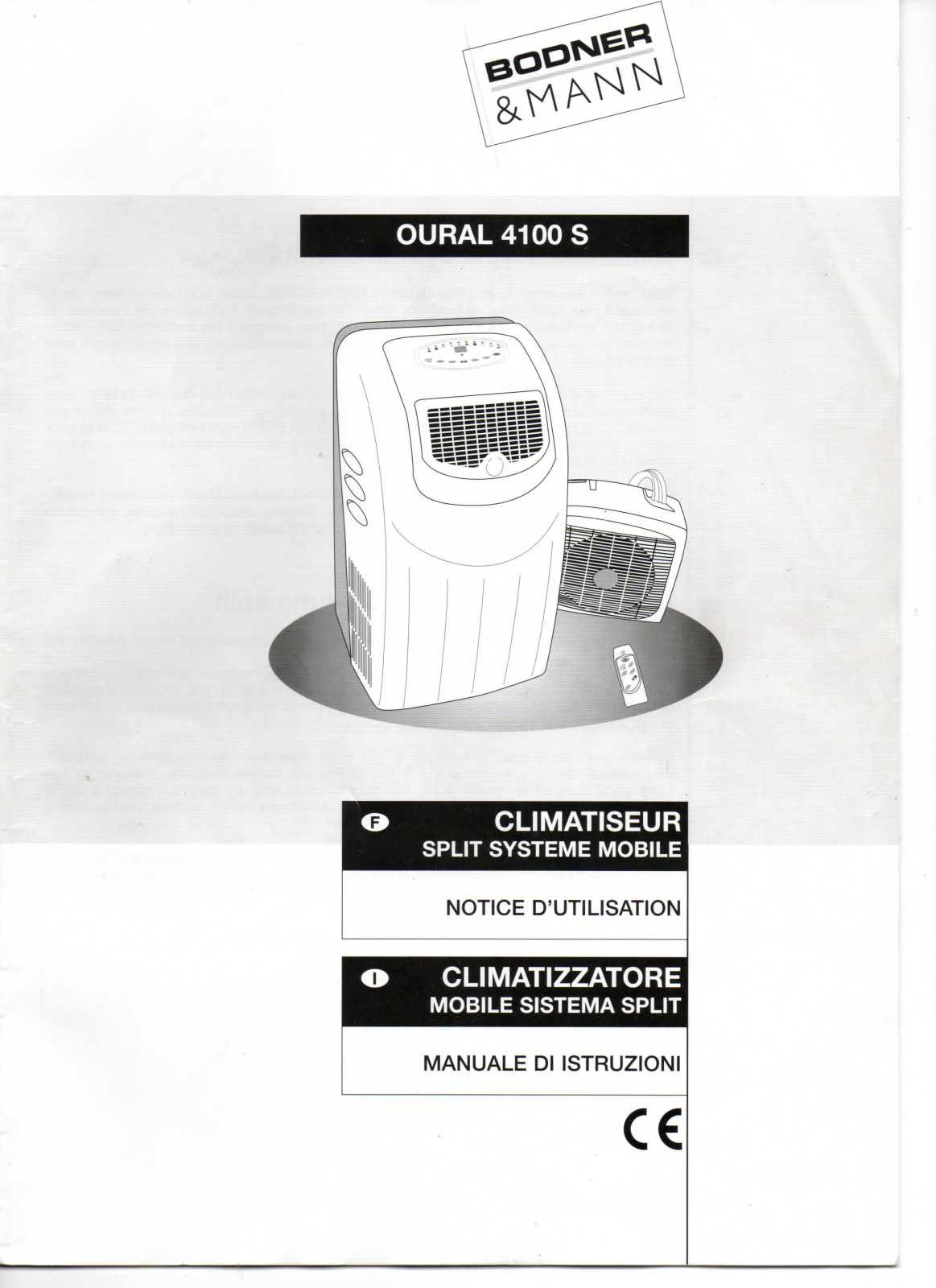 BODNER & MANN Oural 4100S User Manual