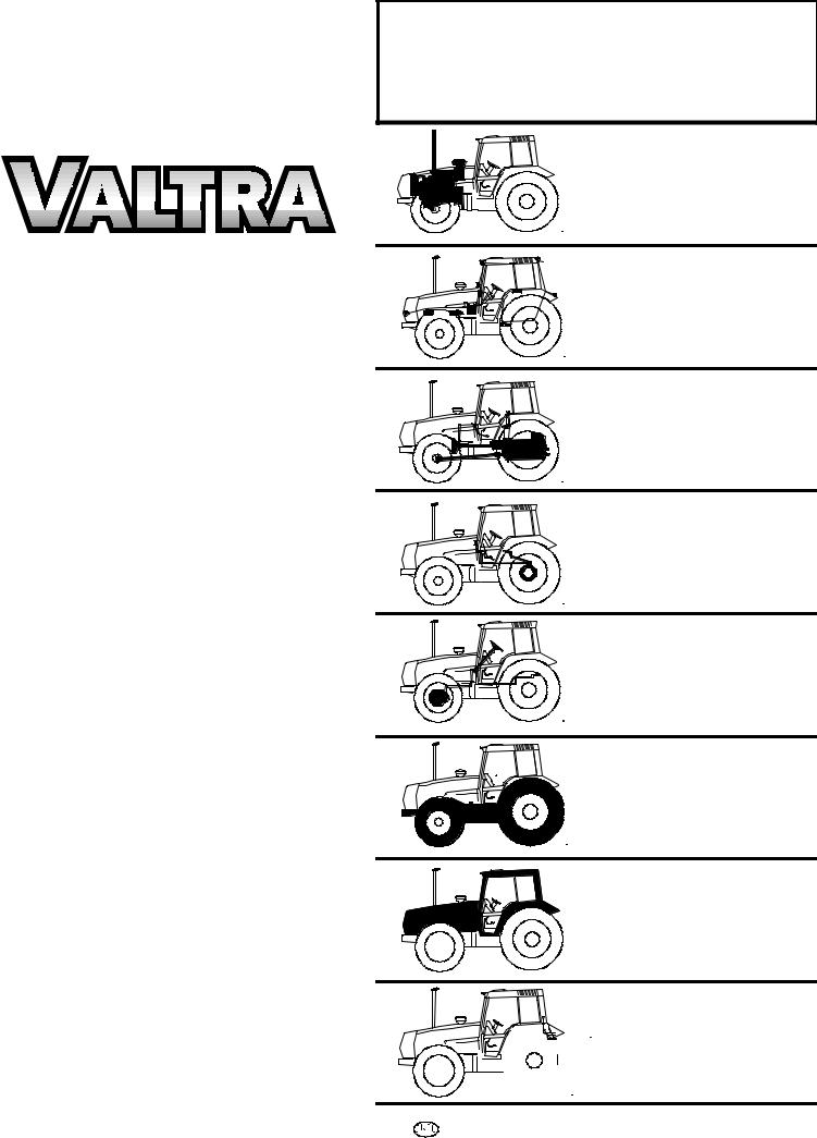 Valtra Valmet 8050 Service Manual