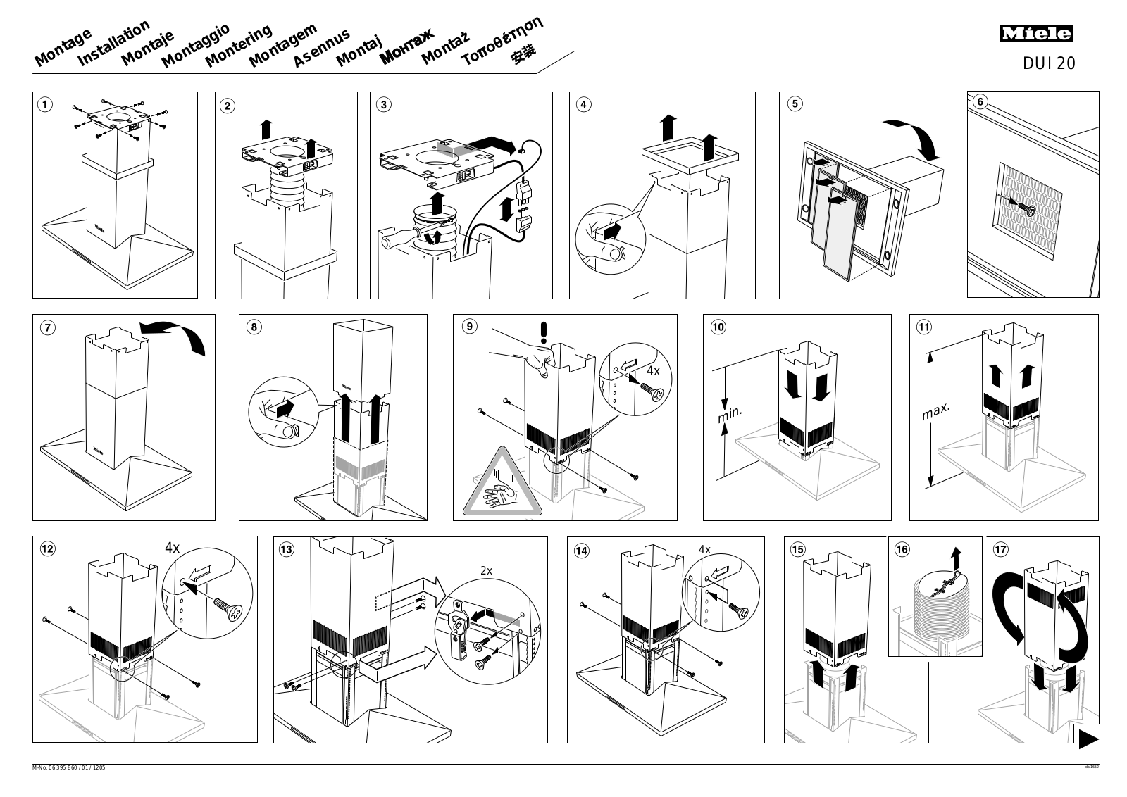 MIELE DUI 20 User Manual