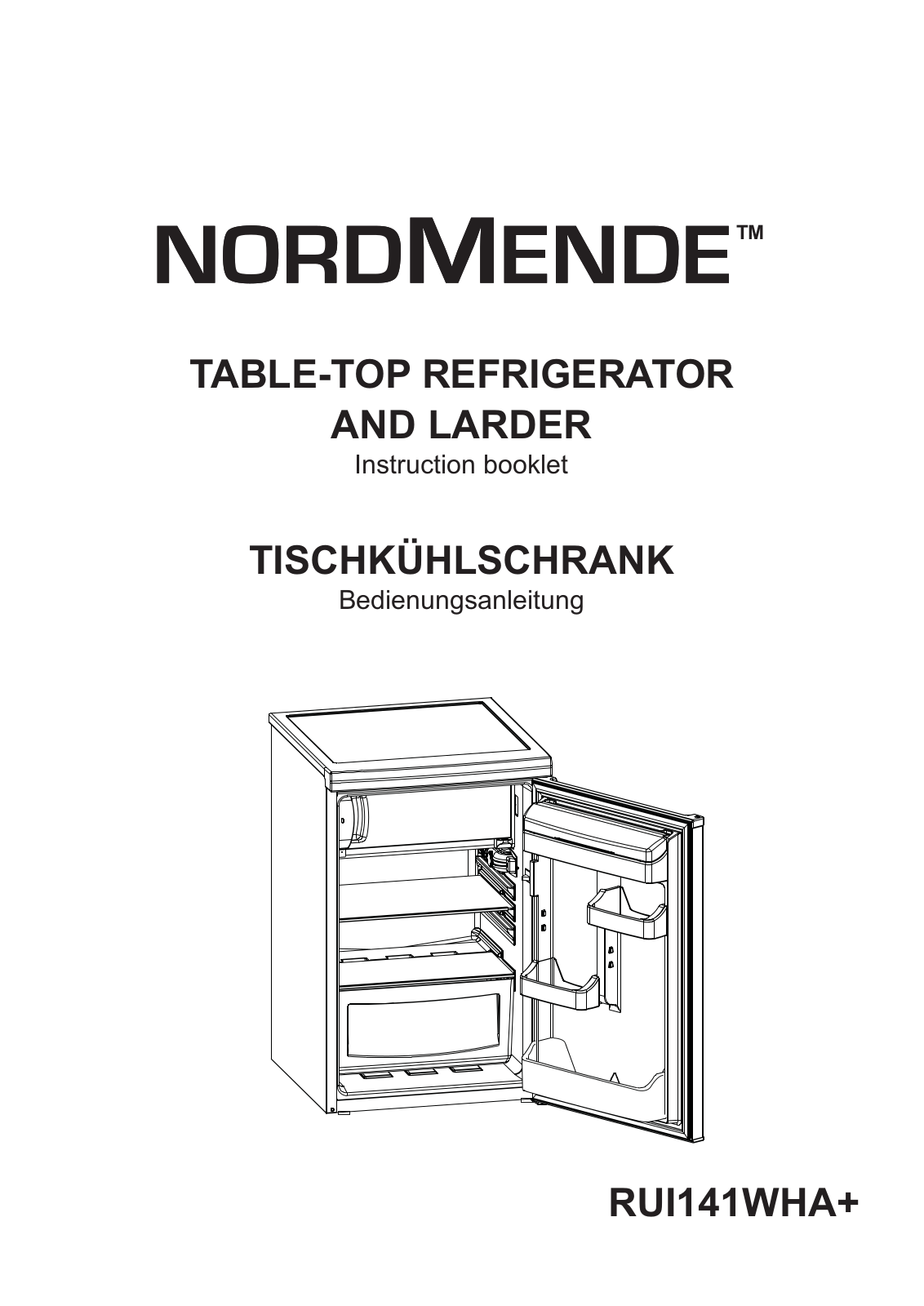 Nordmende RUI141WHA User Manual