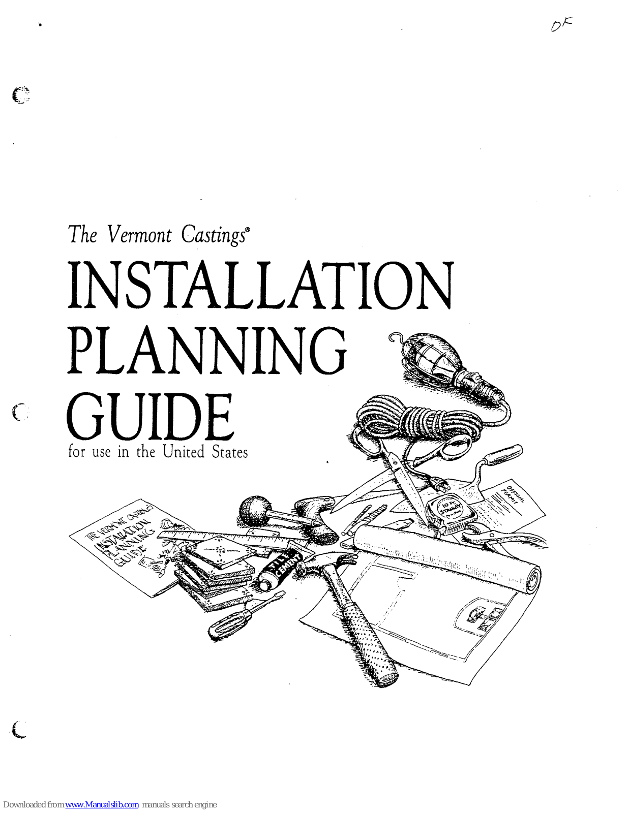 Vermont Castings Resolute, Vigilant, Defiant, Intrepid Installation Planning Manual