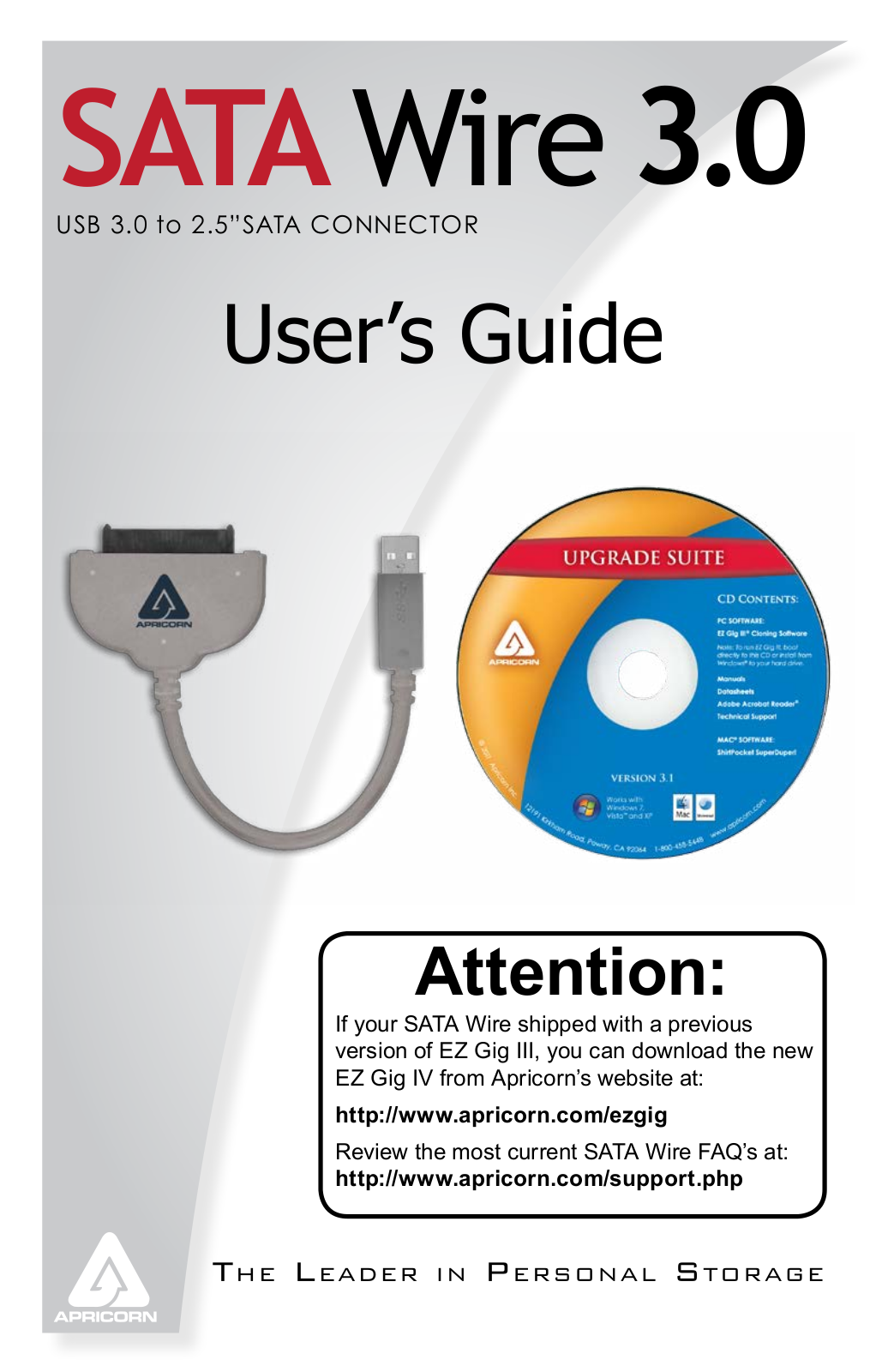 Apricorn SATA Wire 3.0 User Manual