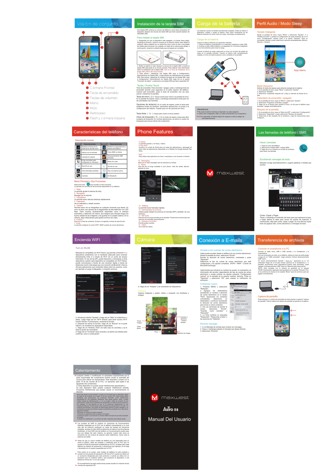 Maxwest Telecom Astro 5S User Manual