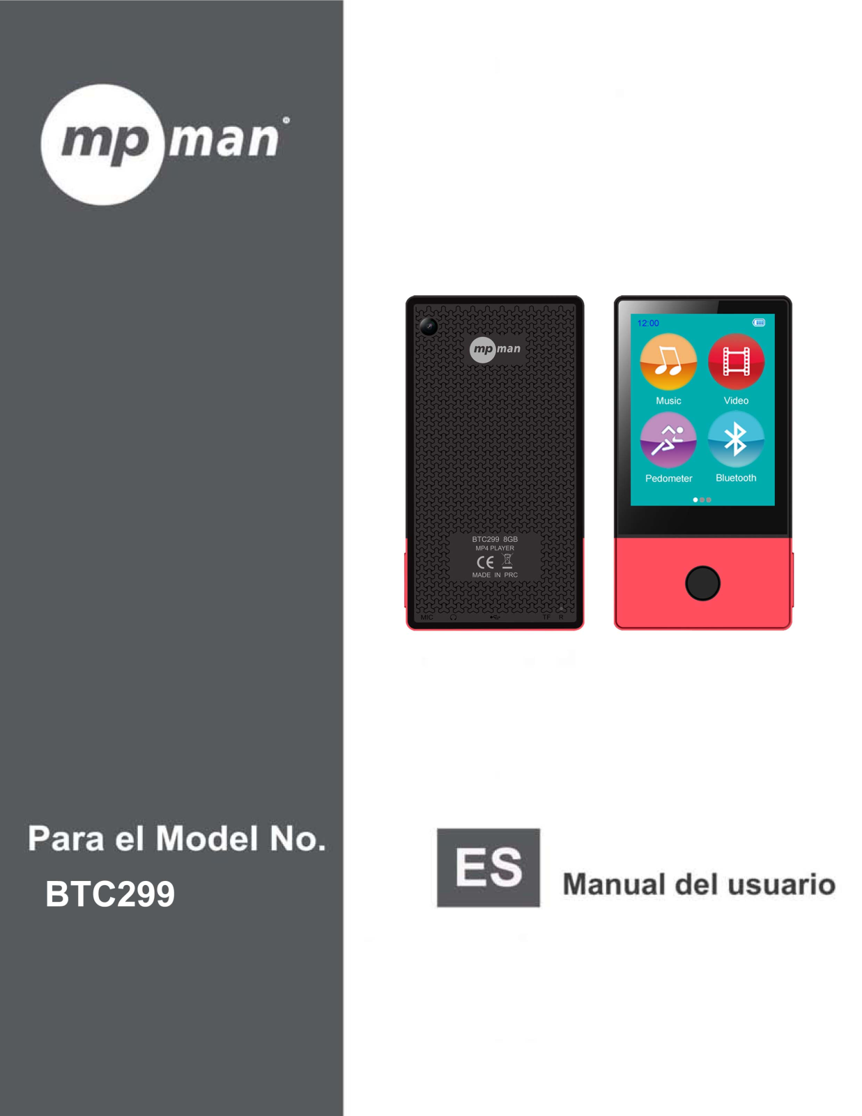 Mpman BTC-299 User Manual