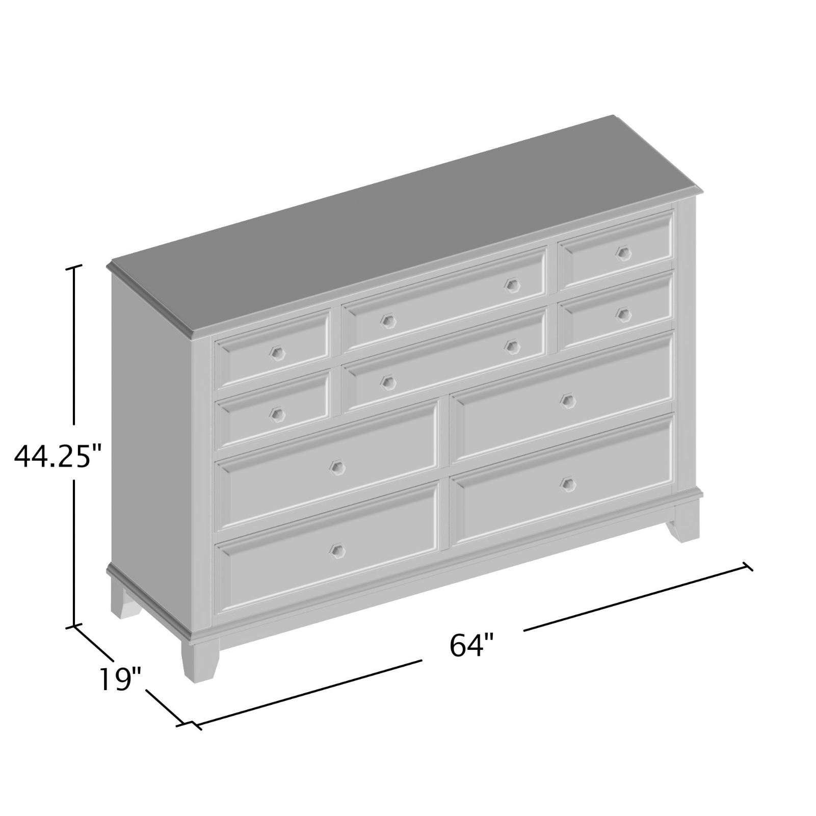 Lark Manor™ DRBC8625 Dimensions - ManualMachine.com