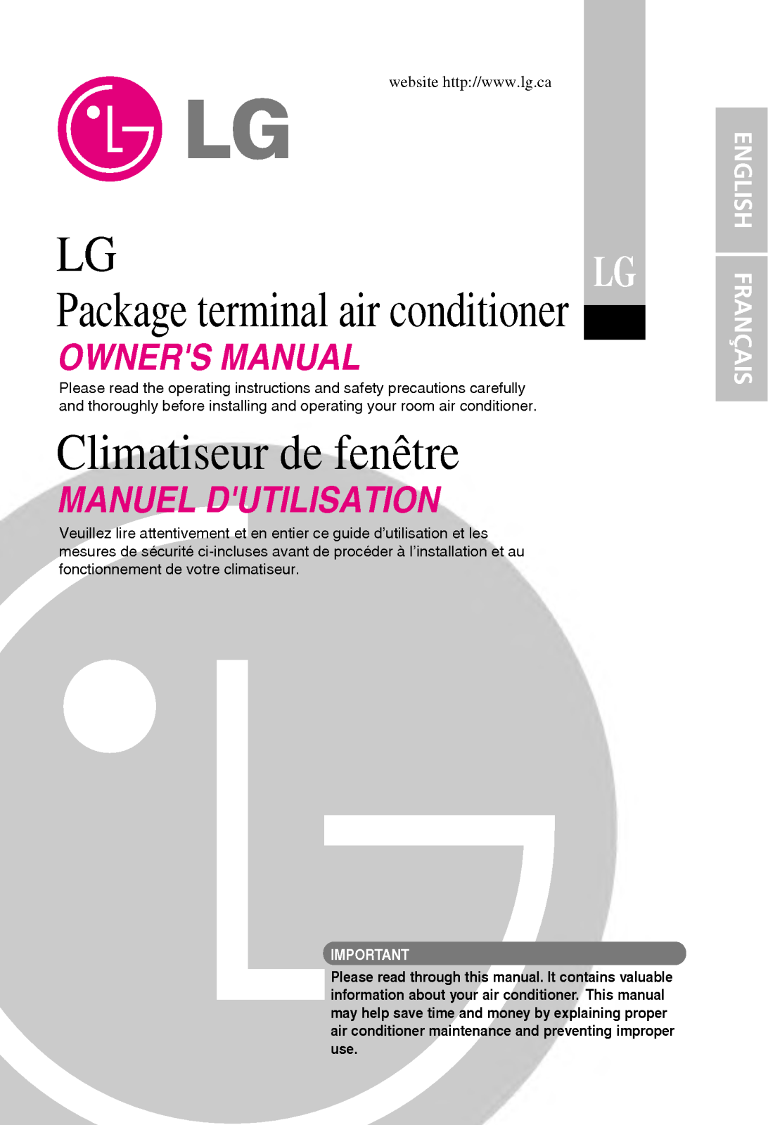 LG LP090CEDC, DH50EL, LP120CEDC, LP070CEDC, DH50E User Manual