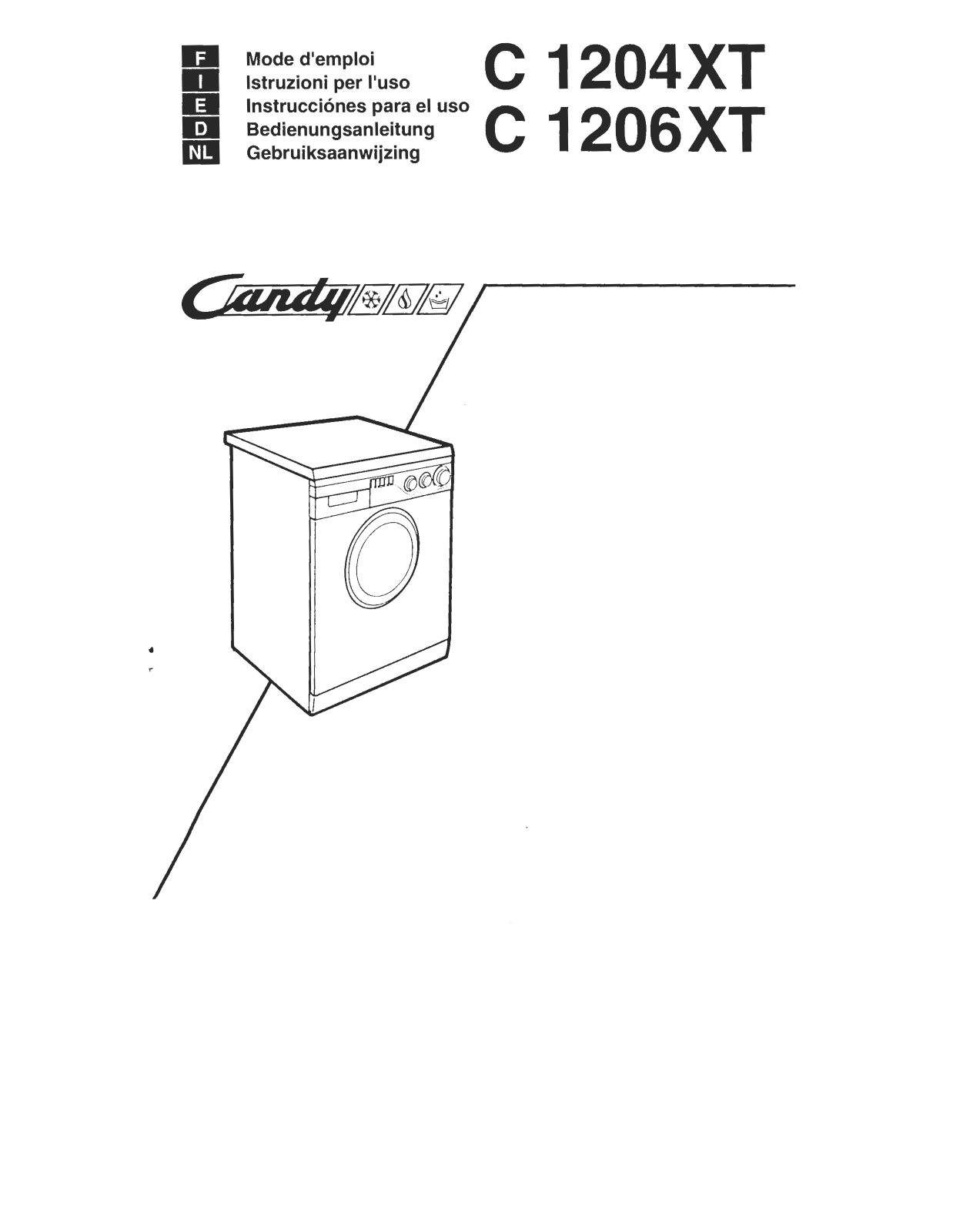 CANDY C1206XT User Manual