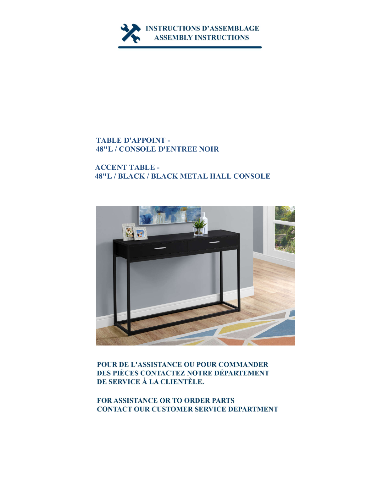 Zipcode Design W001473623 Assembly Instructions - ManualMachine.com