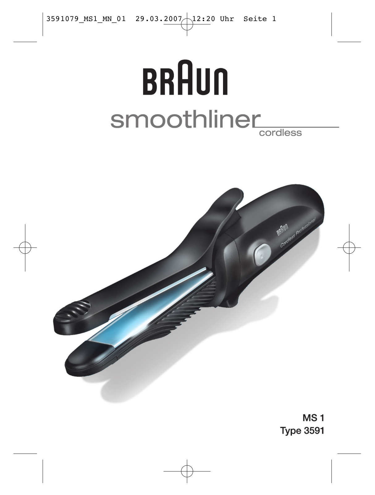 BRAUN MS1 User Manual