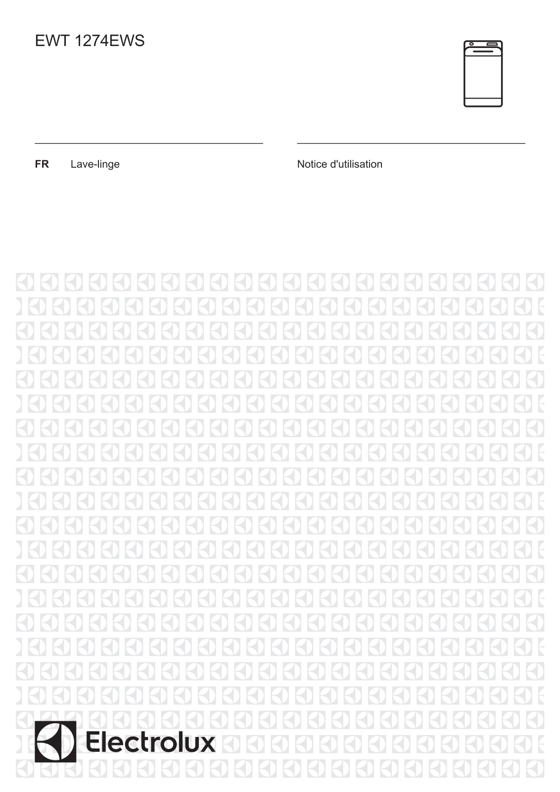 ELECTROLUX EWT1274EWS User Manual