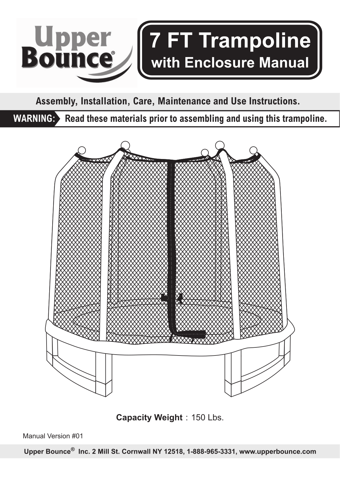 Upper Bounce TNP1128 Specifications - ManualMachine.com