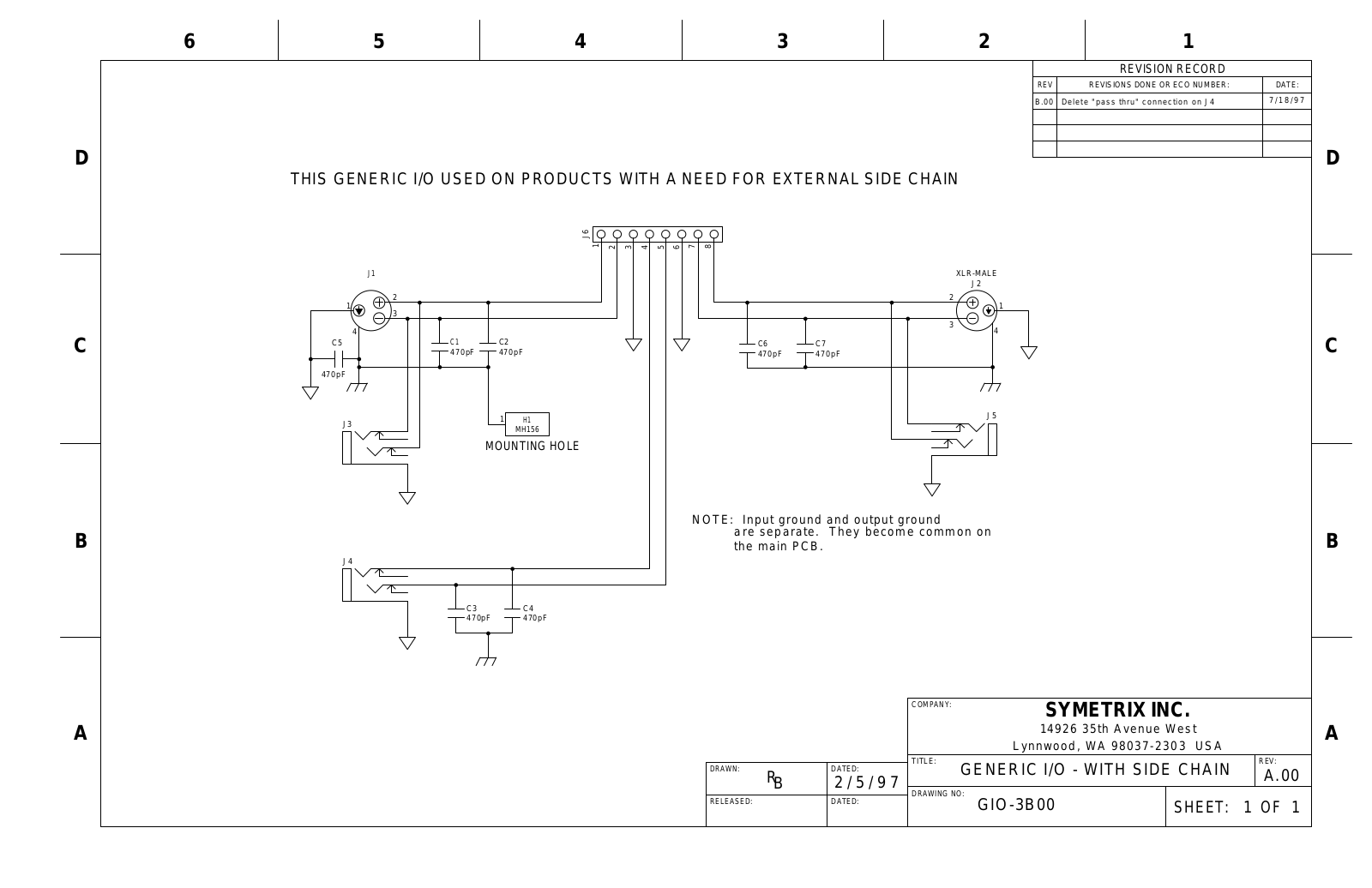 Symetrix 53xe Schematic