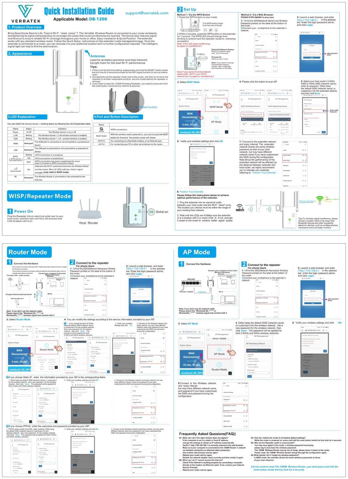 Verratek DB-1200 Quick installation guide - ManualMachine.com