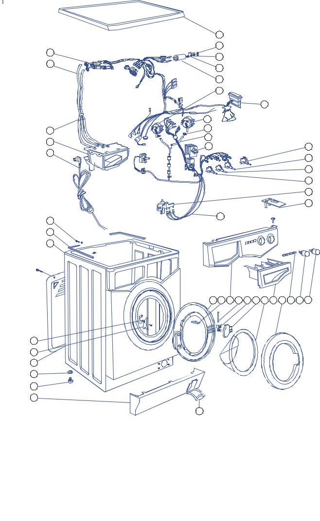 Haier XQG60-QFQ800 Parts Manual