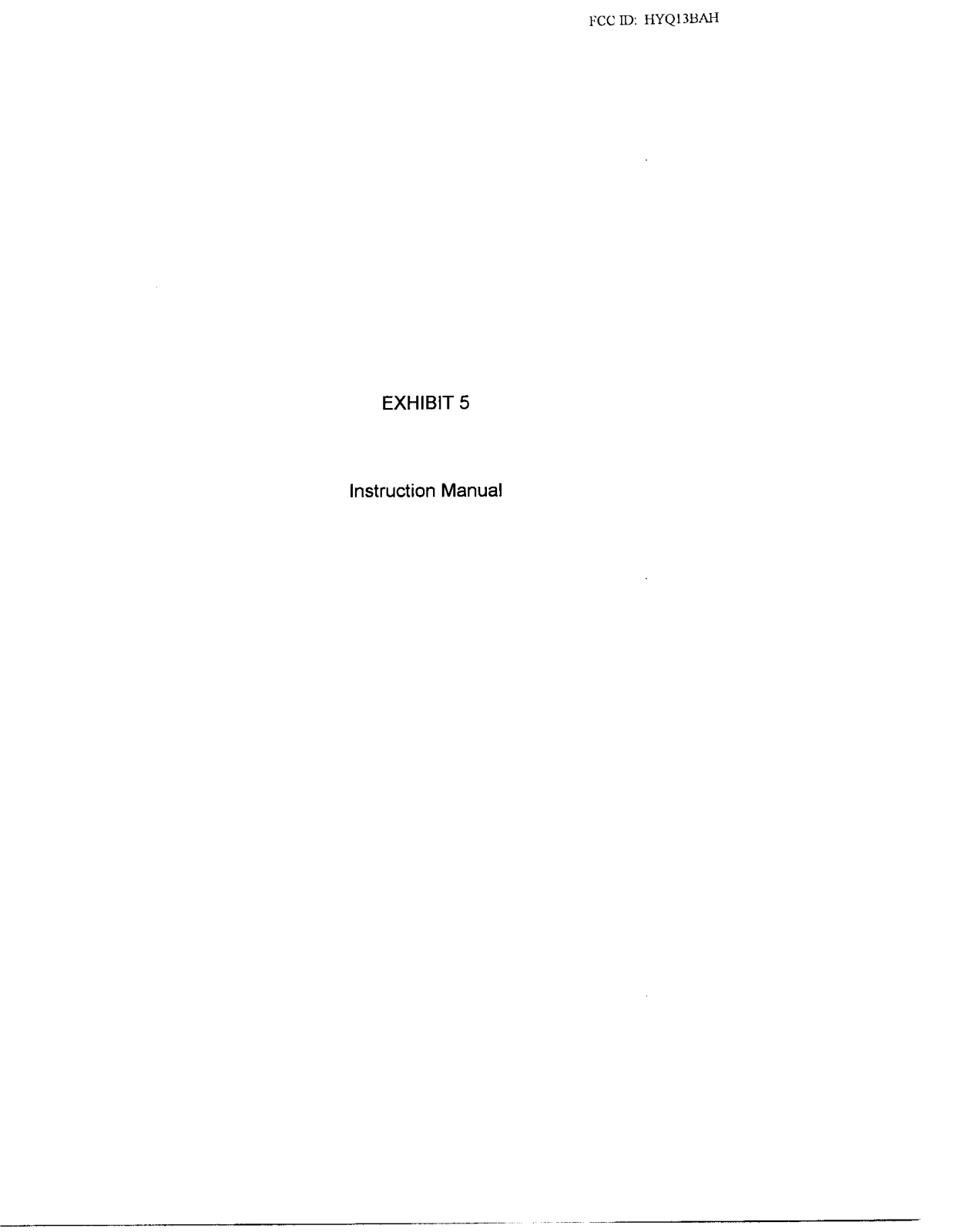Denso 13BAH Users Manual - ManualMachine.com