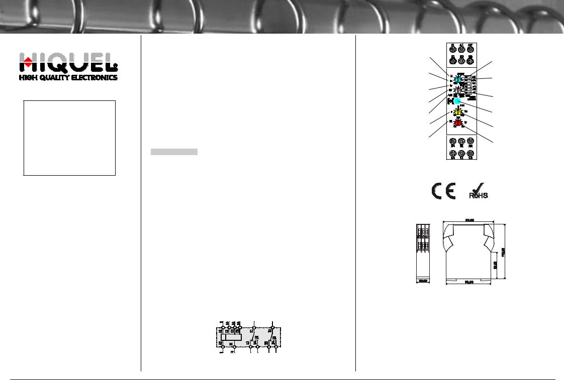 Hiquel ICC 24Vac, ICC 115Vac, ICC 230Vac, ICC 400Vac User guide