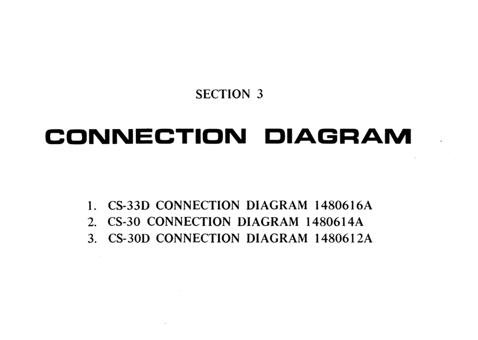 Akai CS-30-D Schematic