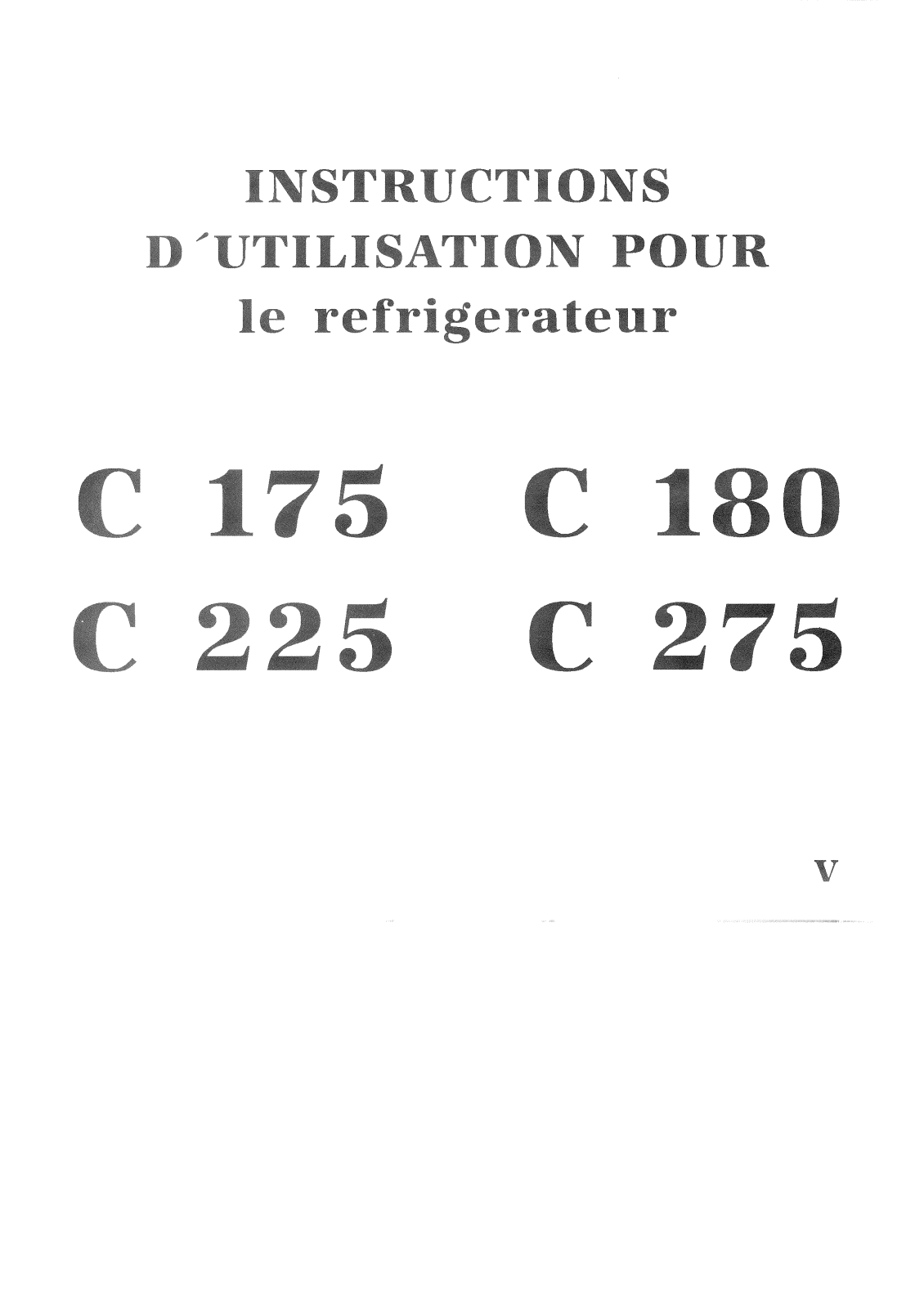 VEDETTE TT6175 User Manual