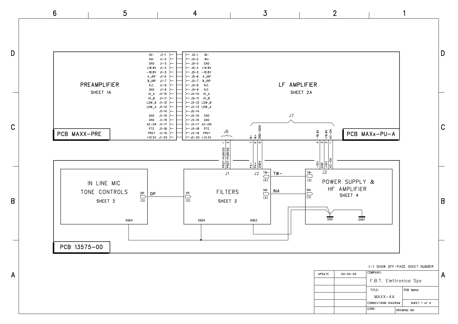 FBT MAXX4A Schematic R2