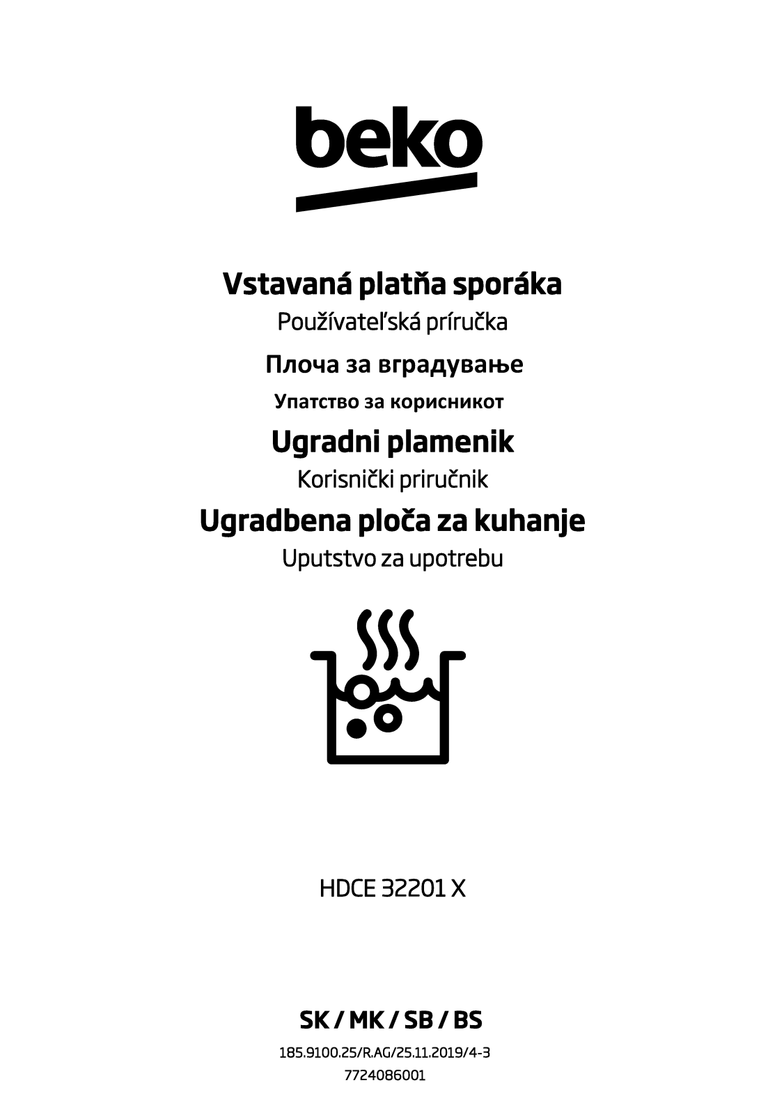 Beko HDCE 32201 X User manual