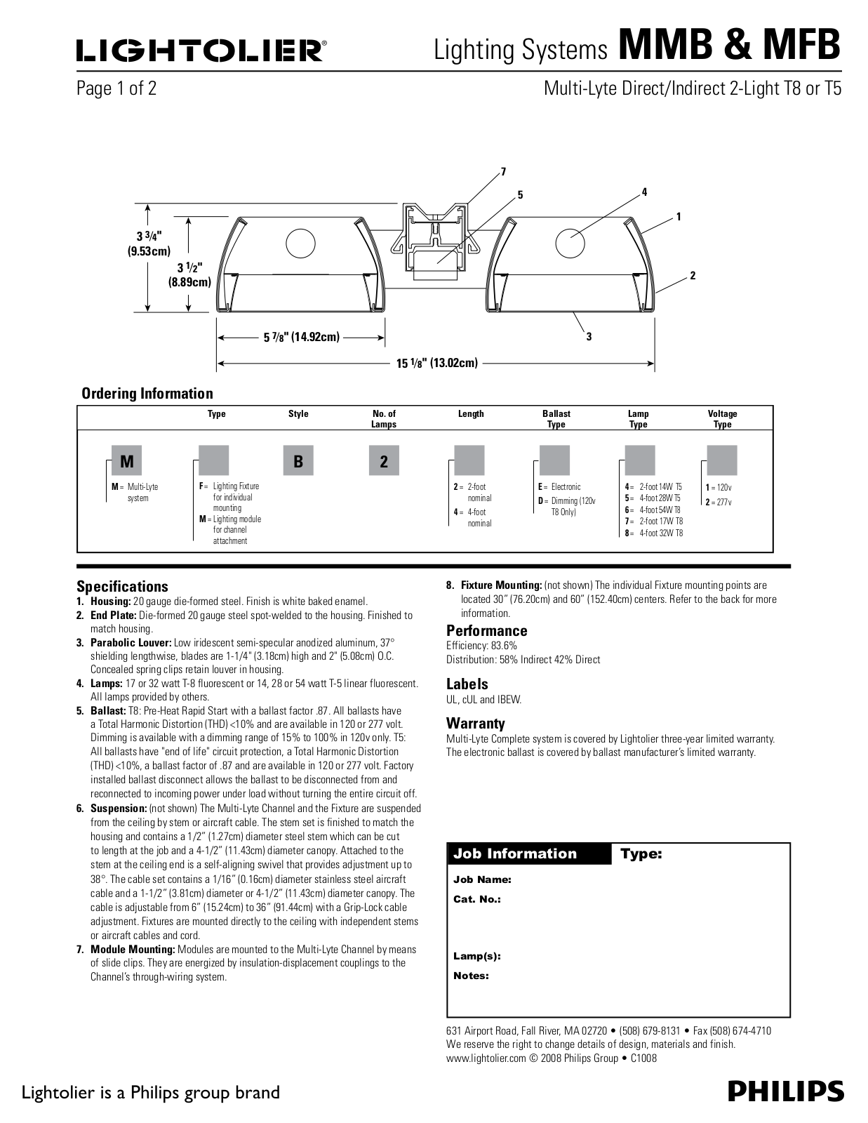 Philips MMB, MFB User Manual