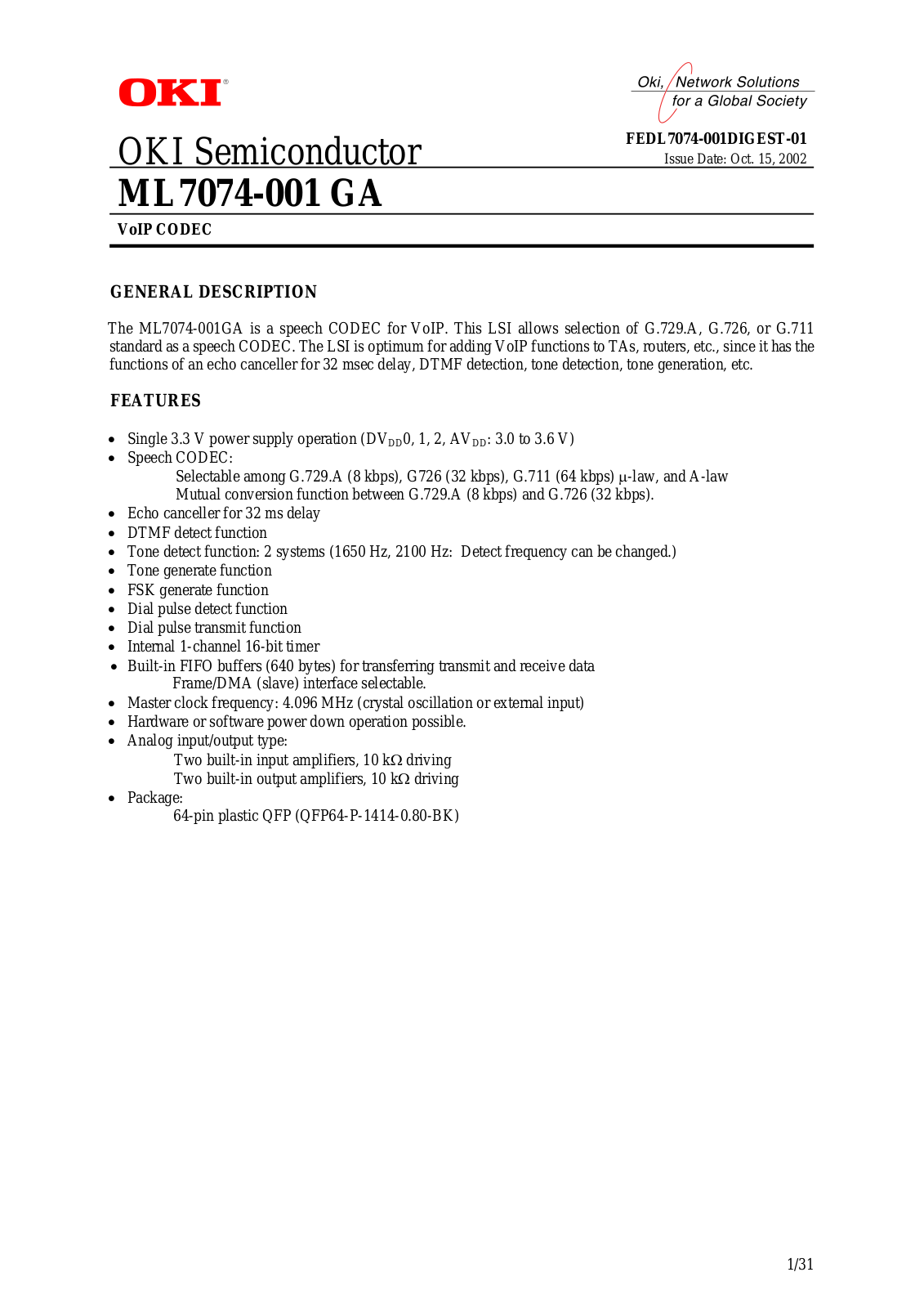 OKI ML707 User Manual