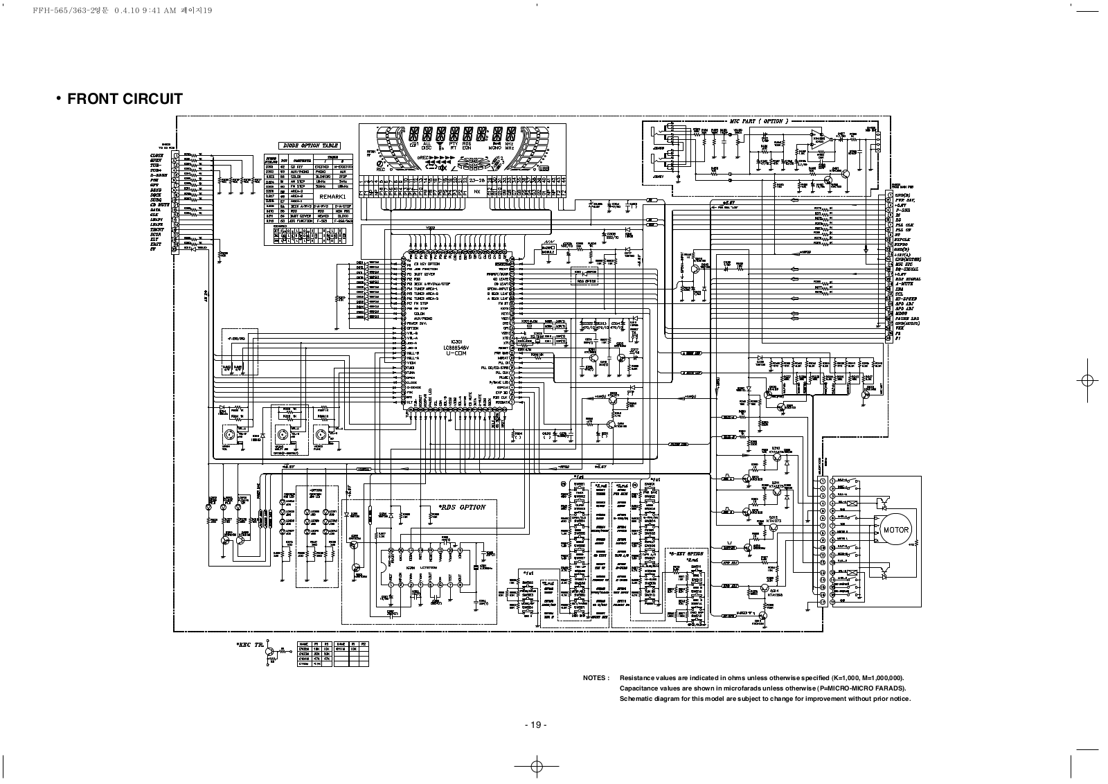 Goldstar FFH-565AX, ffh-363ax Service Manual