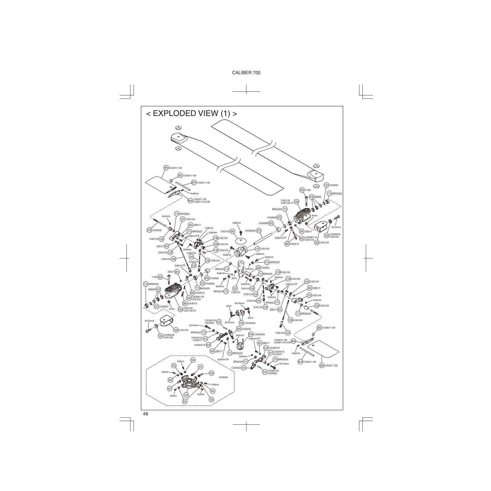 Kyosho CALIBER 700 User Manual