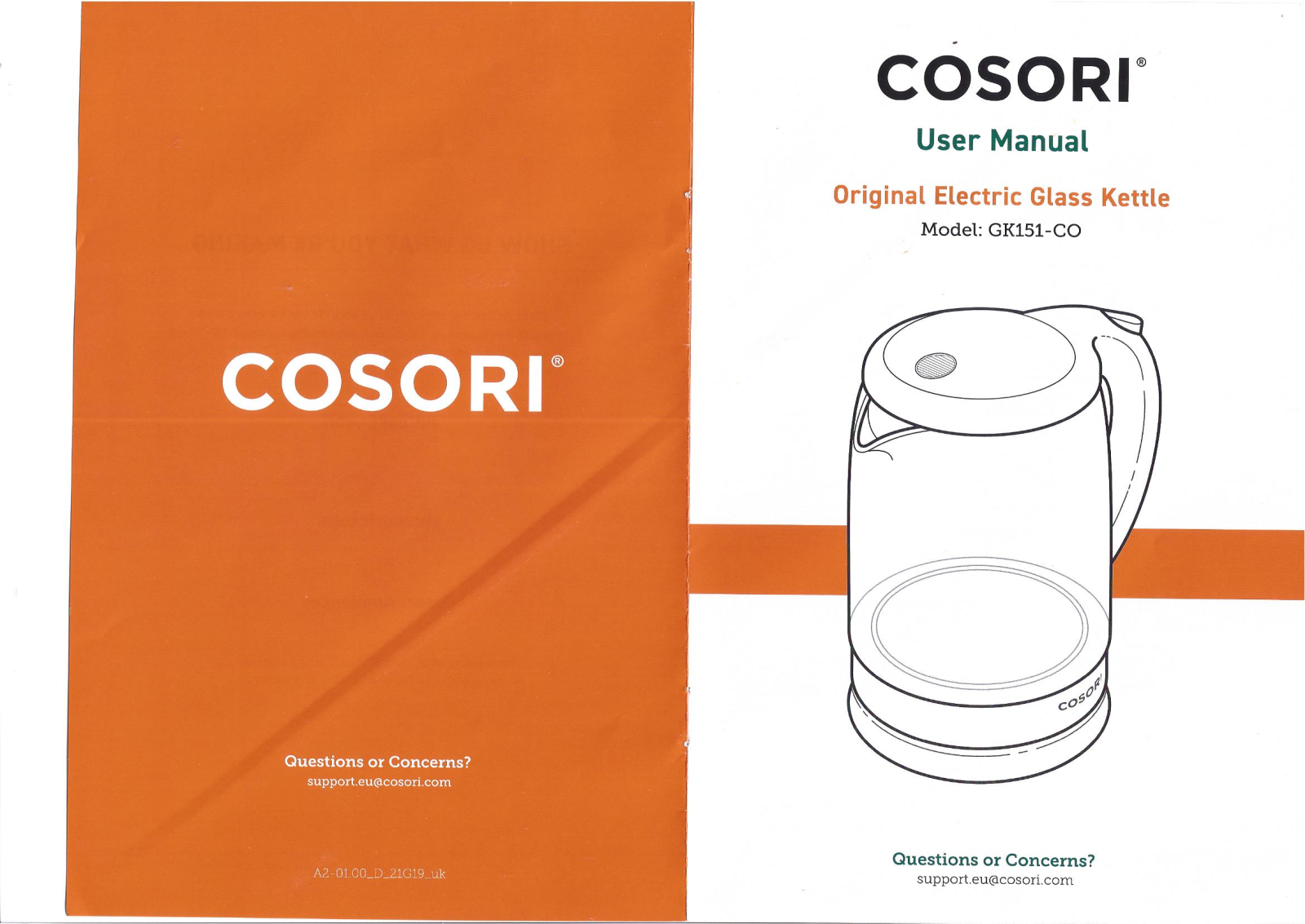 Cosori GK151-CO User Manual