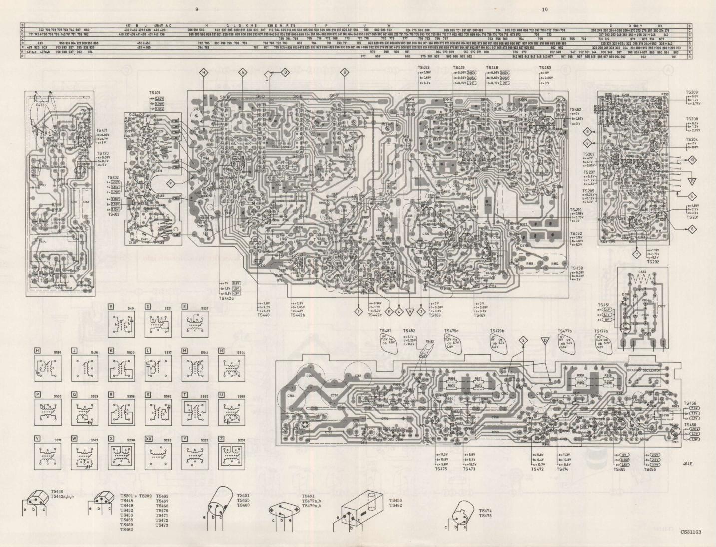 Philips 22RR800 Schematic