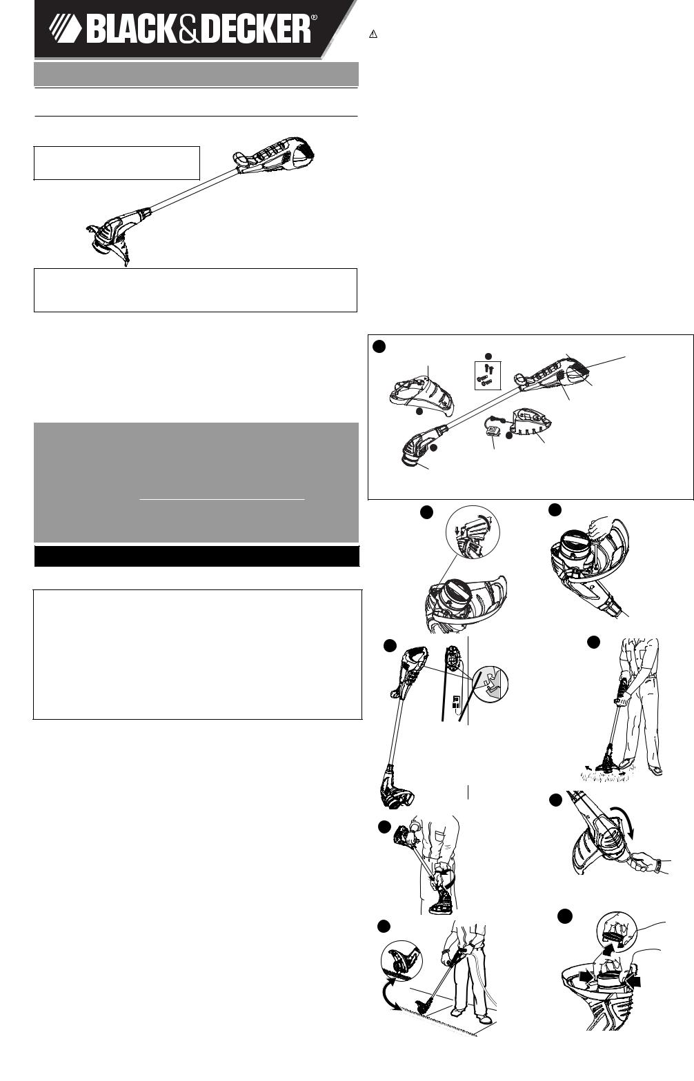 Black & Decker CST1100 User Manual