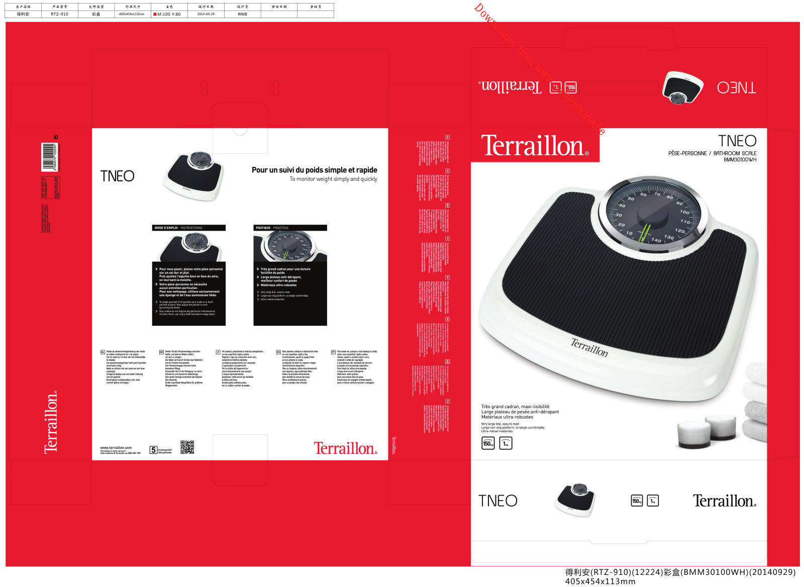 TERRAILLON TNEO User Manual