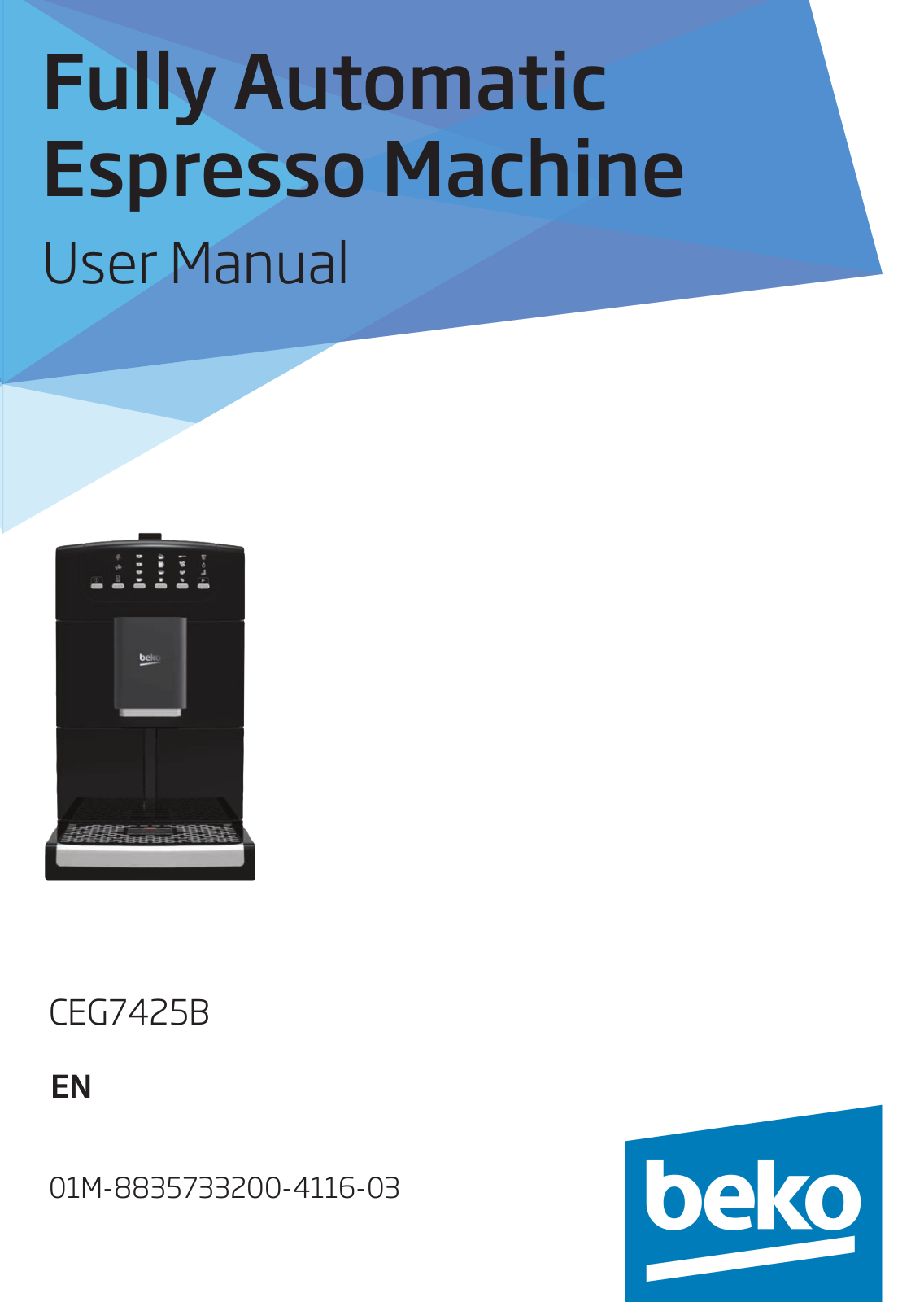 Beko CEG7425B User Manual