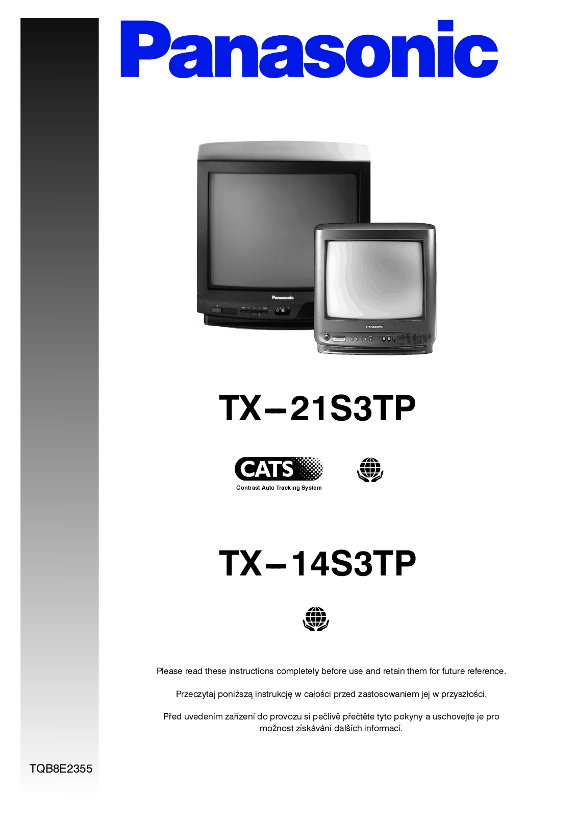 Panasonic TX-21S3TP, TX-14S3TP User Manual