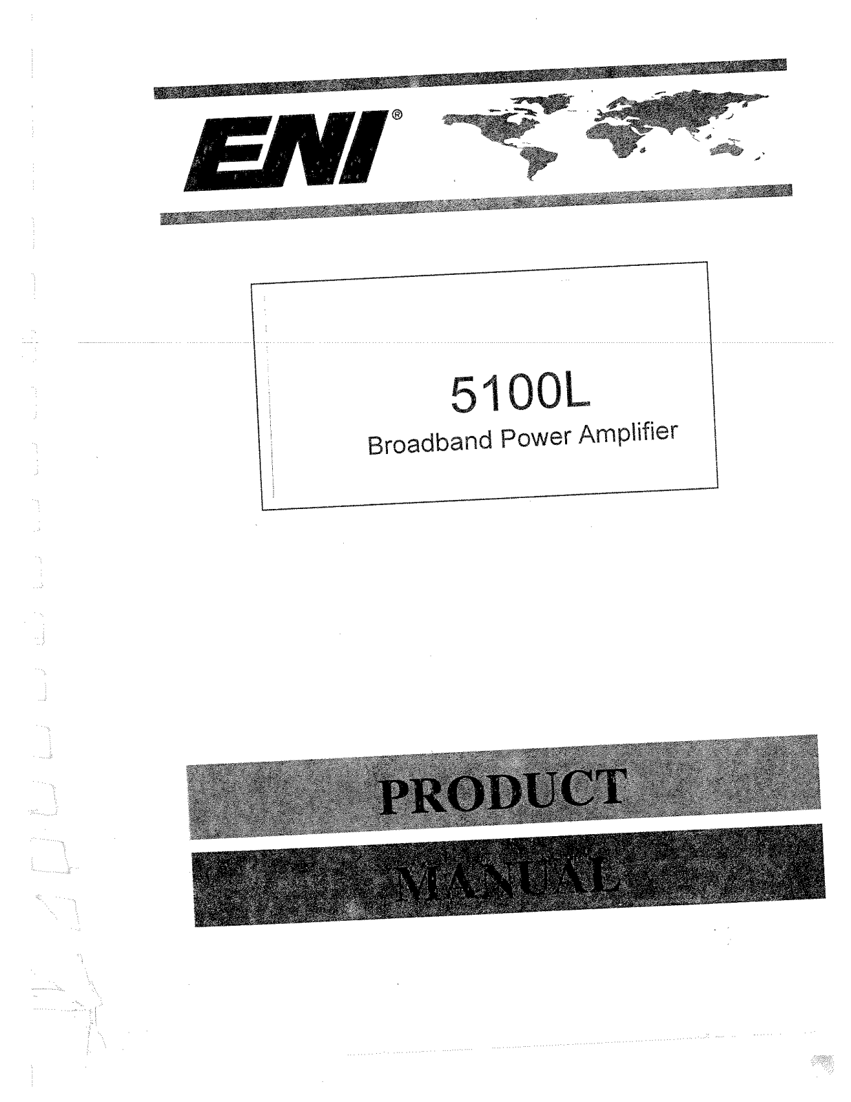 ENI 5100L Service manual