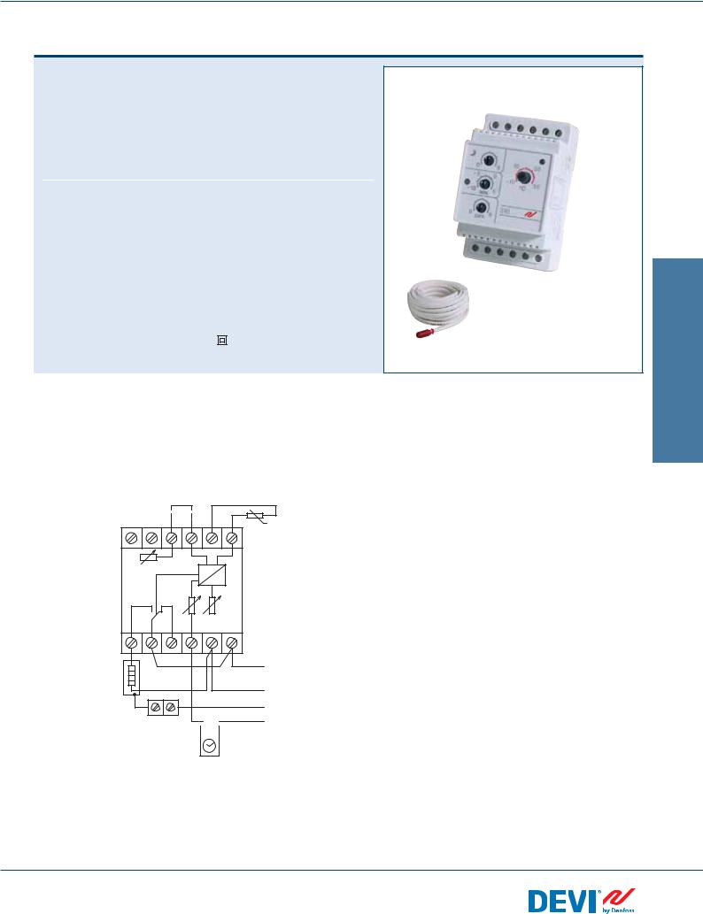 Danfoss DEVIreg 316 Data sheet