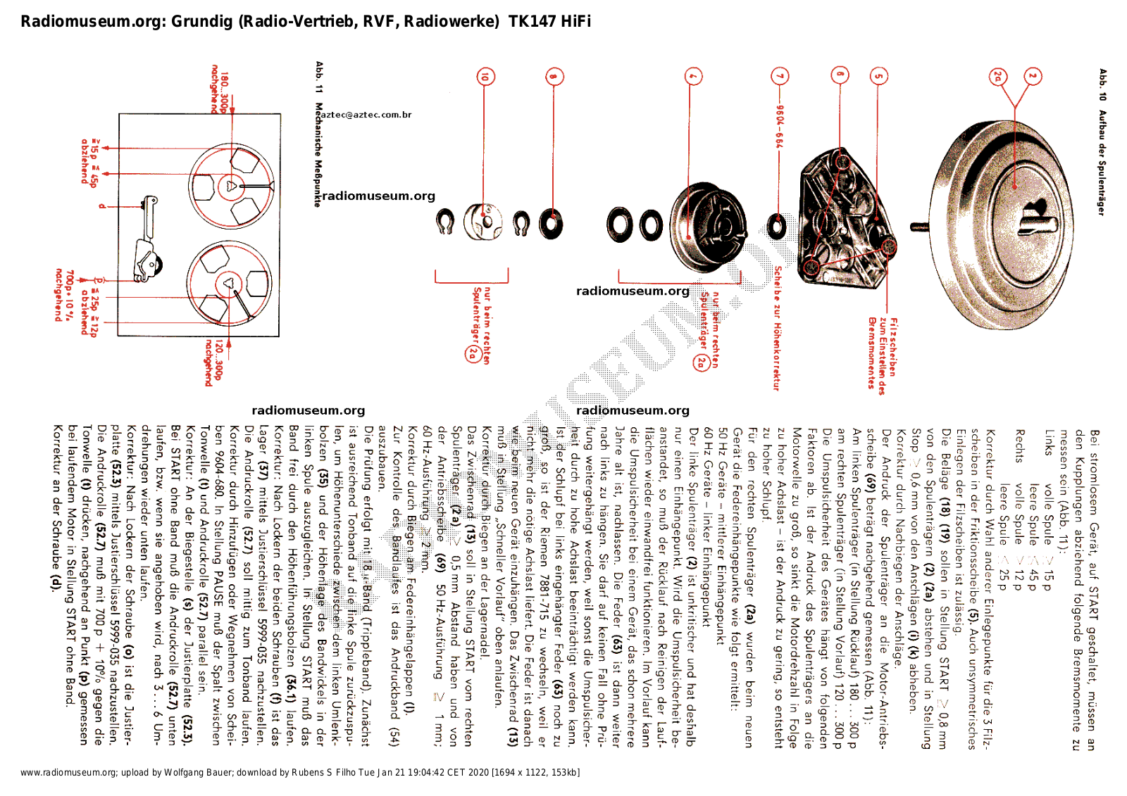 Grundig TK147 Schematics 07