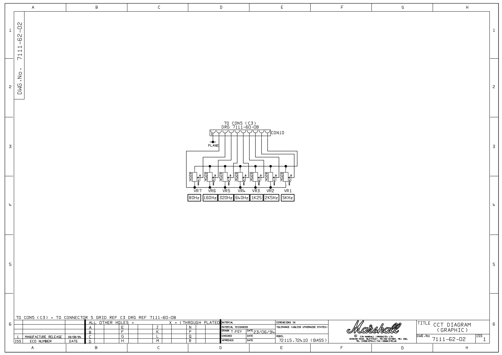 Marshall 7111-62-02 Schematic