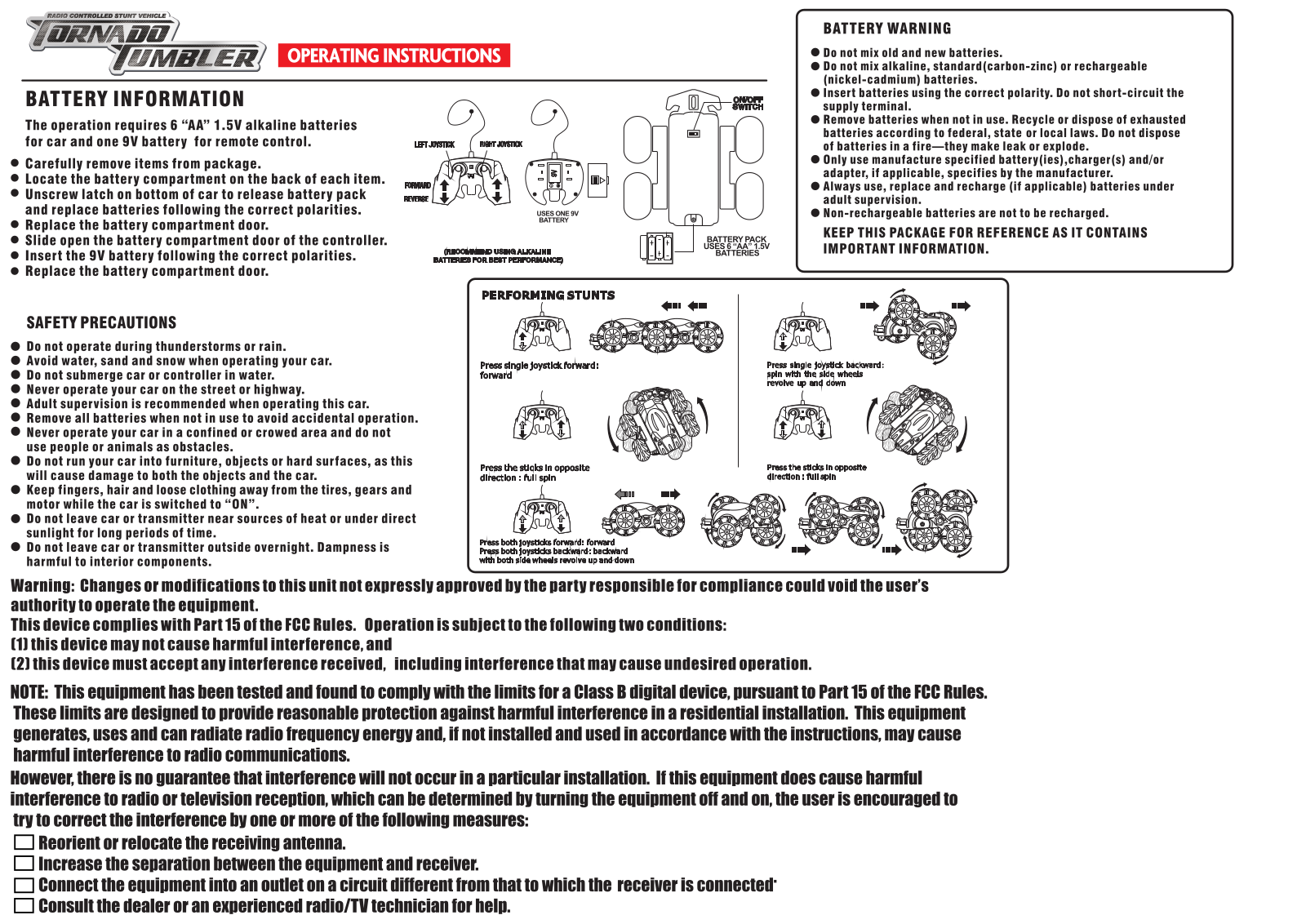 Yinrun Industry 100121504 User Manual