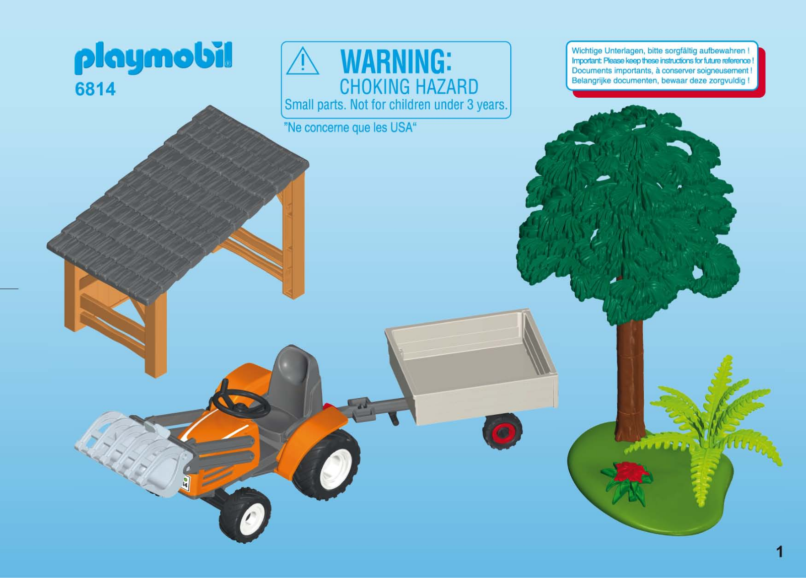 Playmobil 6814 Instructions