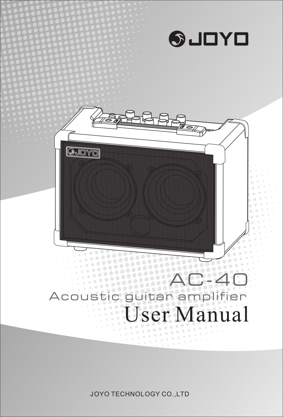 JOYO AC-40 User guide - ManualMachine.com