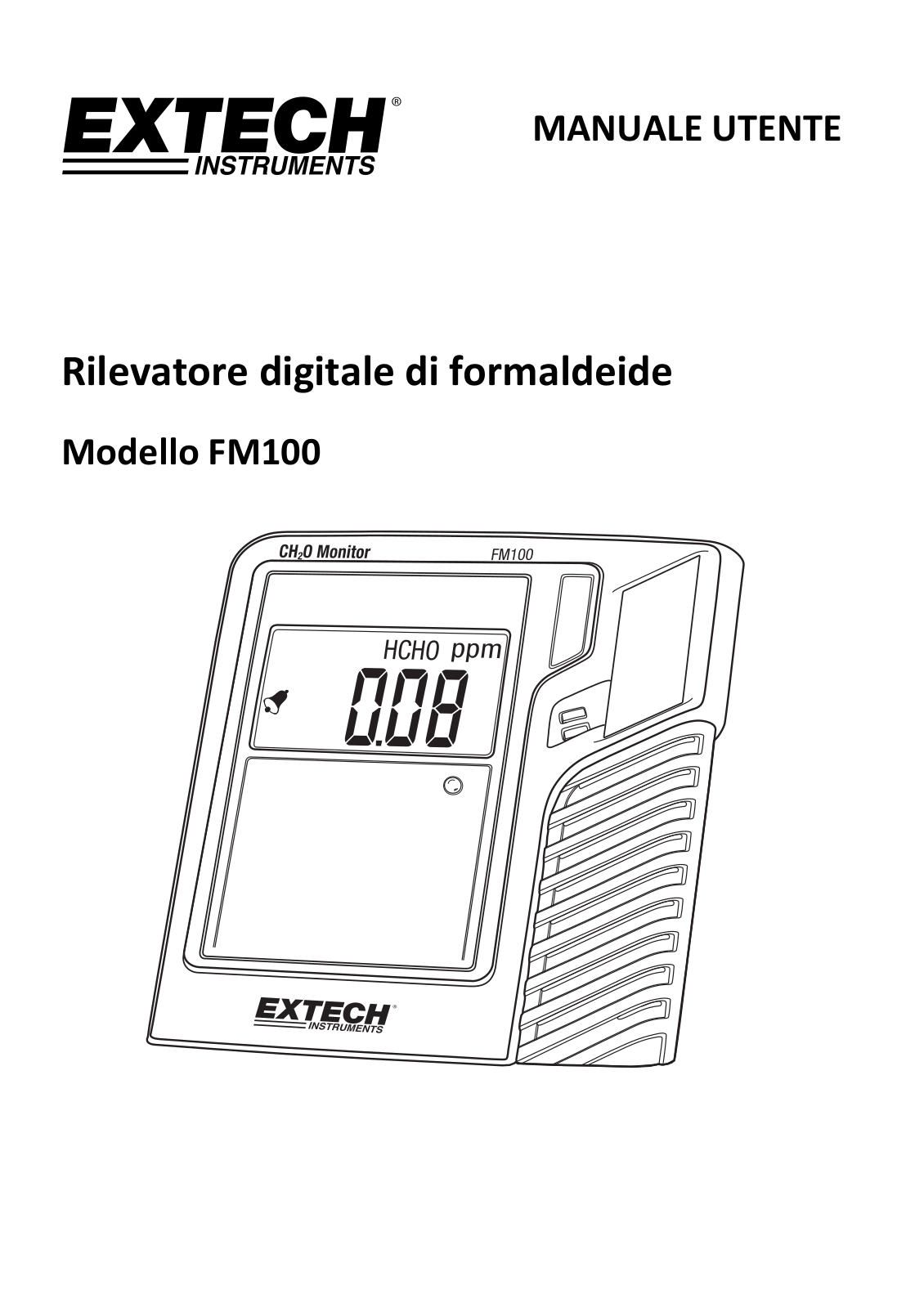 Extech FM100 User Manual